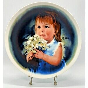 VINTAGE Viletta “For You” 8.5" Plate - Zolan's Children Collection - w COA & Box